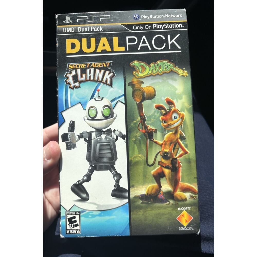 PSP UMD Dual Pack: Secret Agent Clank + Daxter (Sony PSP, 2011) CIB